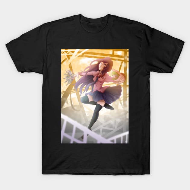 Senjougahara Hitagi T-Shirt by BanjoofJustice